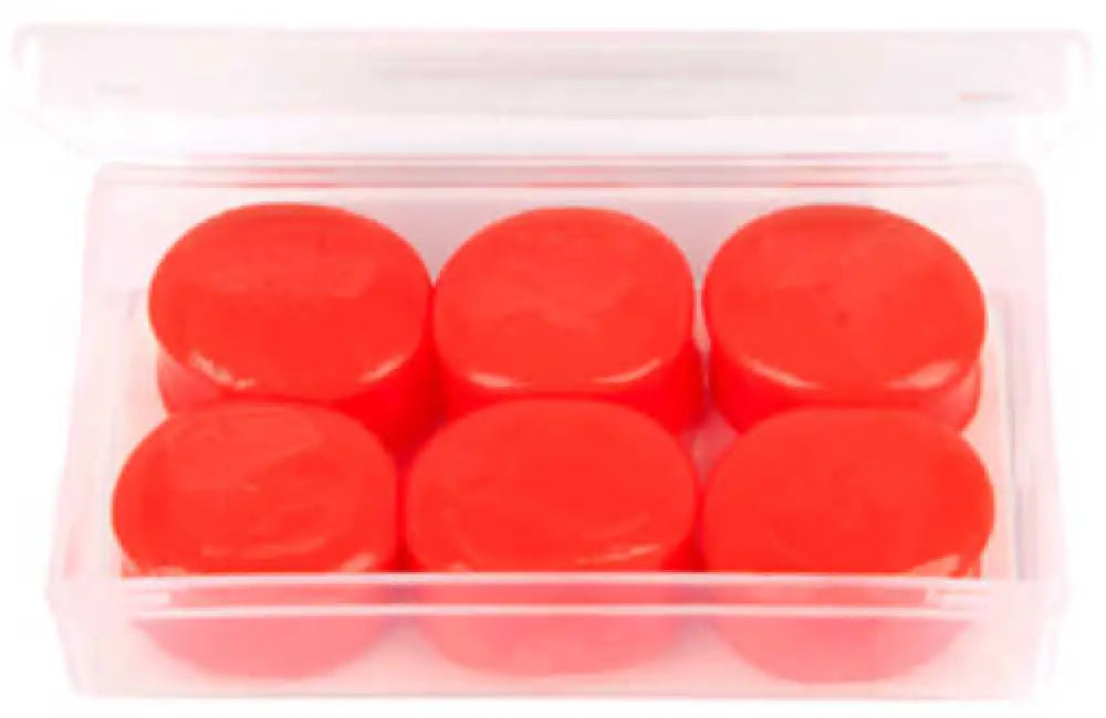 Allen Company Ultrx Silicone Putty Ear Plugs Nrr 22db Red 3 Pairs Includes Clear Storage Case 4123