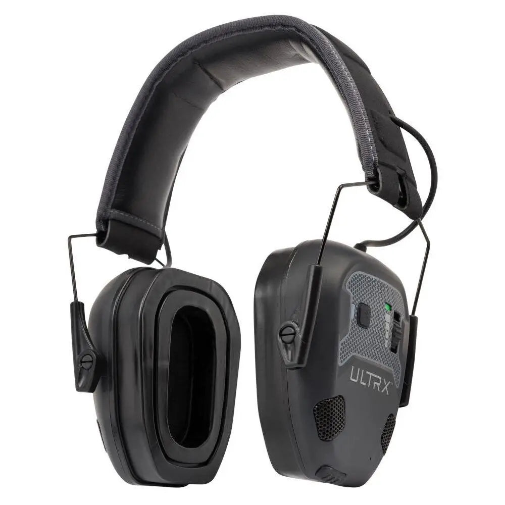 Allen Ear Muffs Ultrx Bionic Fuse Bluetooth Electronic Earmuff 22db Midnight Grey Buy at Faith and Freedom Outdoors