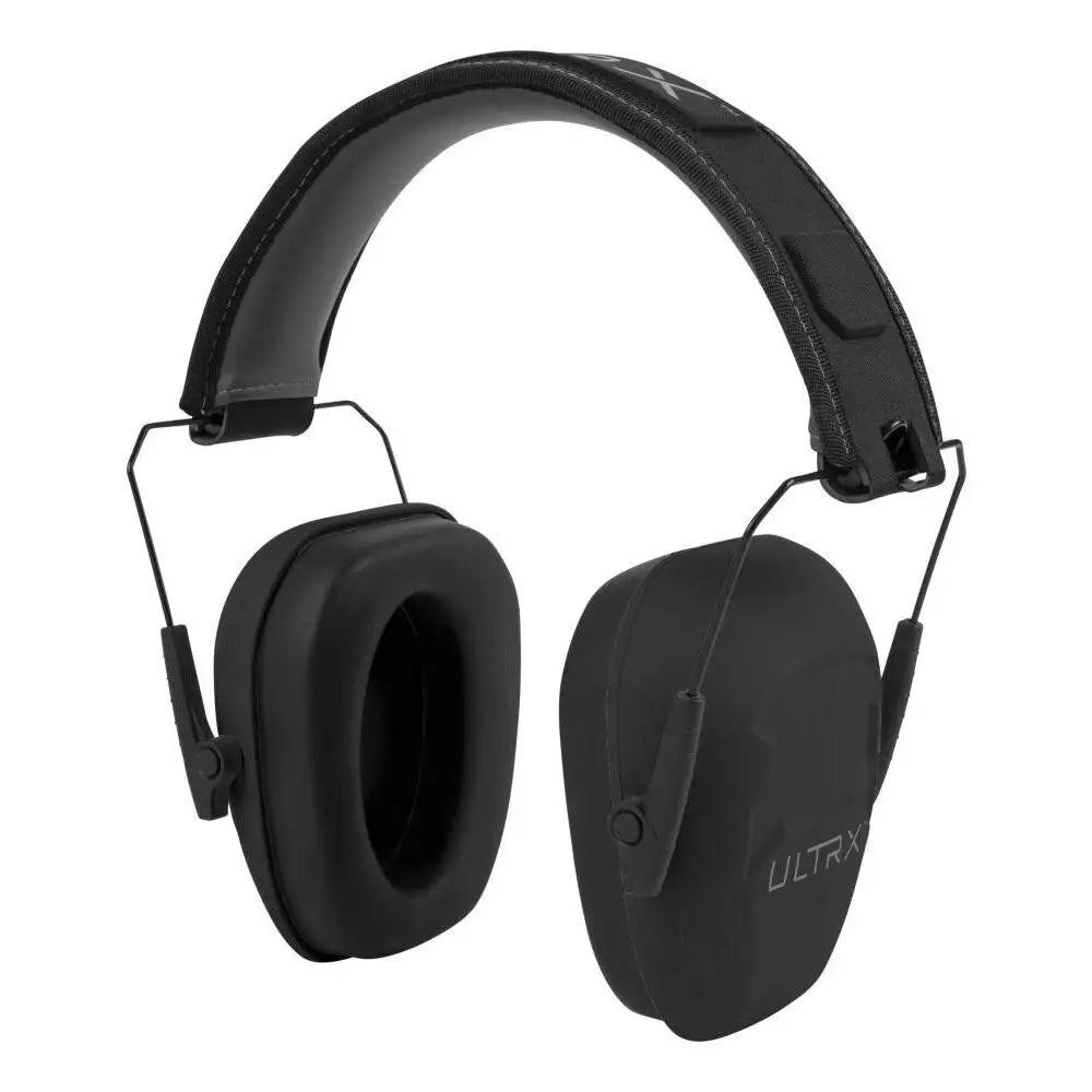 Allen Ear Muffs Ultrx Shield Passive Earmuff 23db Midnight Grey Buy at Faith and Freedom Outdoors