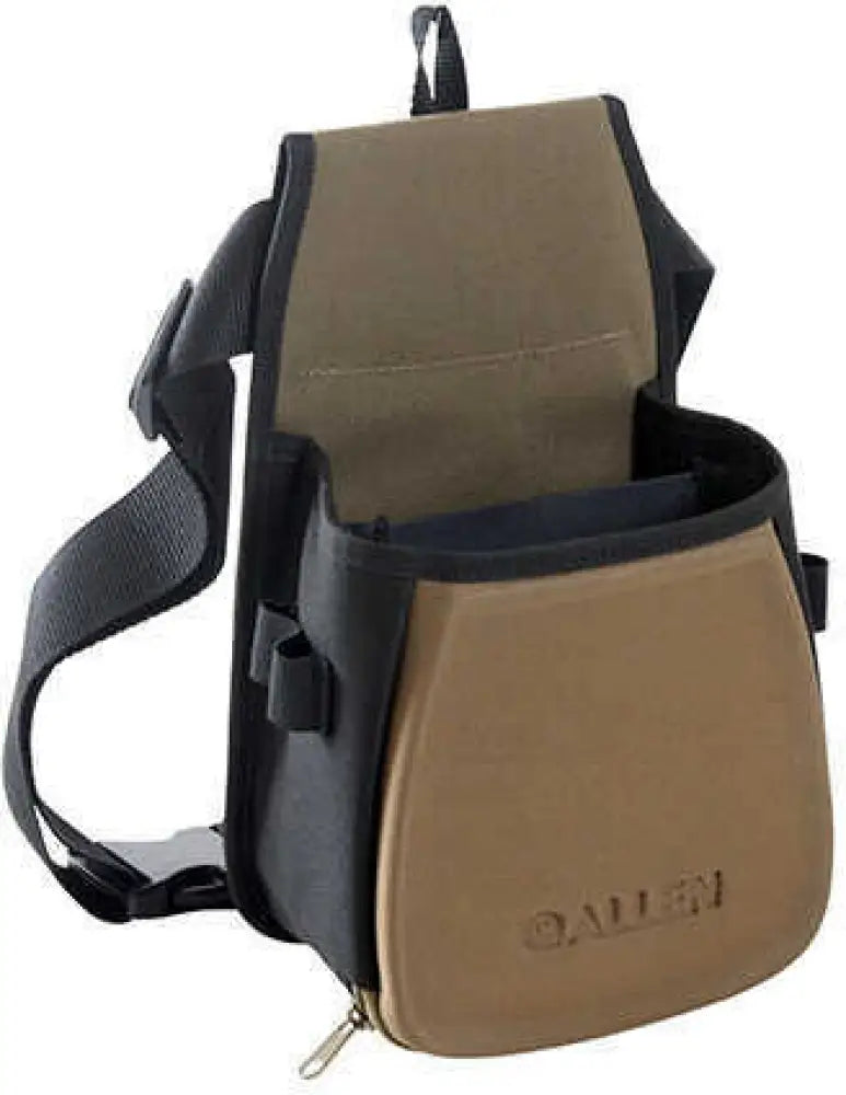 Allen Eliminator Basic Double Compartment Shooting Bag Black/coffee/copper Belt Included Lightweight 8303