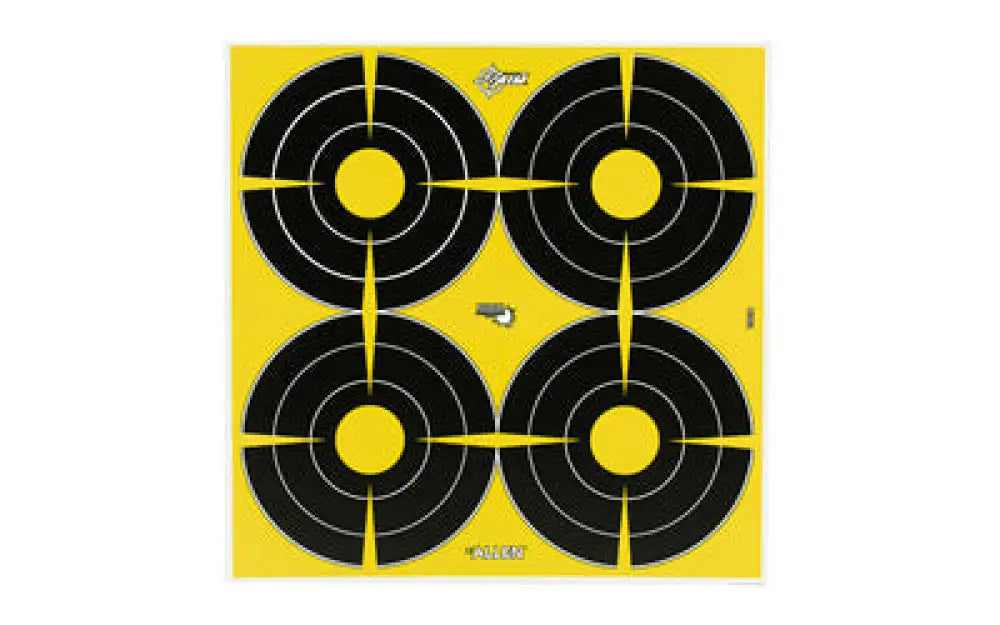 Allen Ez Aim 12’’x12’’ 4 Spot 8 Pack Buy at Faith and Freedom Outdoors - Paper Targets