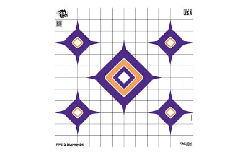 Allen Ez Aim 12’’x12’’ Dialing in 9 Pack Buy at Faith and Freedom Outdoors - Paper Targets