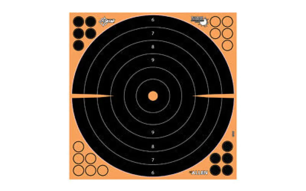 Allen Ez Aim 16’’x16’’ Bullseye 5 Pack Buy at Faith and Freedom Outdoors - Paper Targets