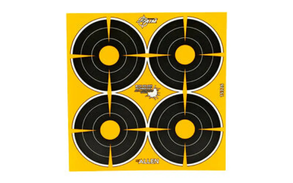 Allen Ez Aim 3’’ Bullseye 12 Sheets Buy at Faith and Freedom Outdoors - Paper Targets