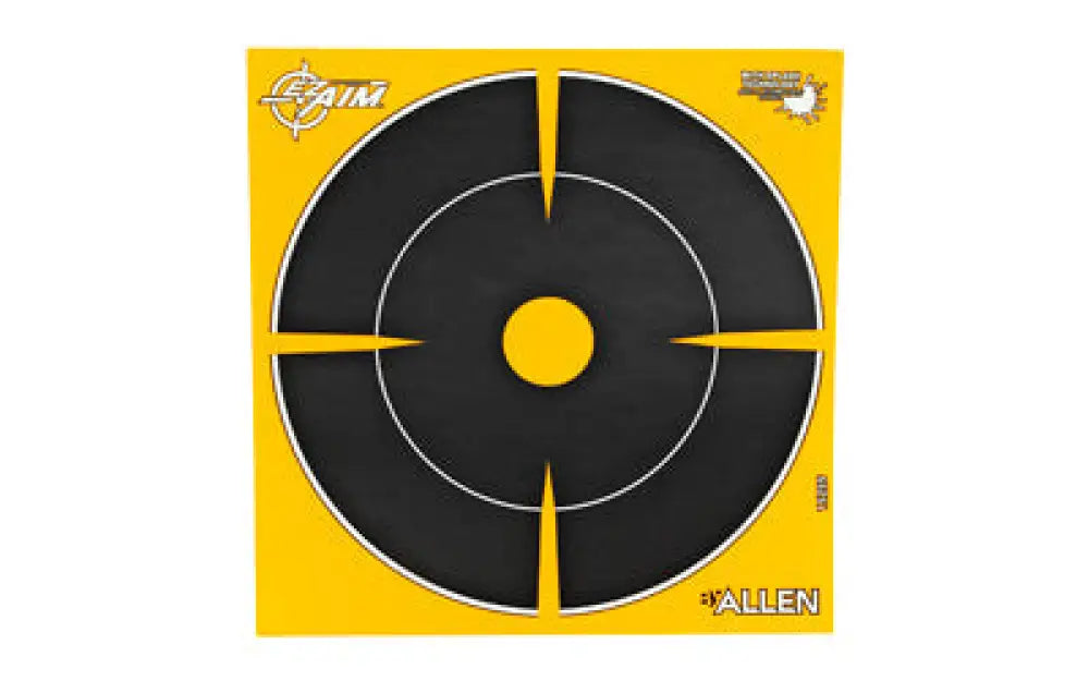 Allen Ez Aim 6’’ Bullseye 12 Pack Buy at Faith and Freedom Outdoors - Paper Targets