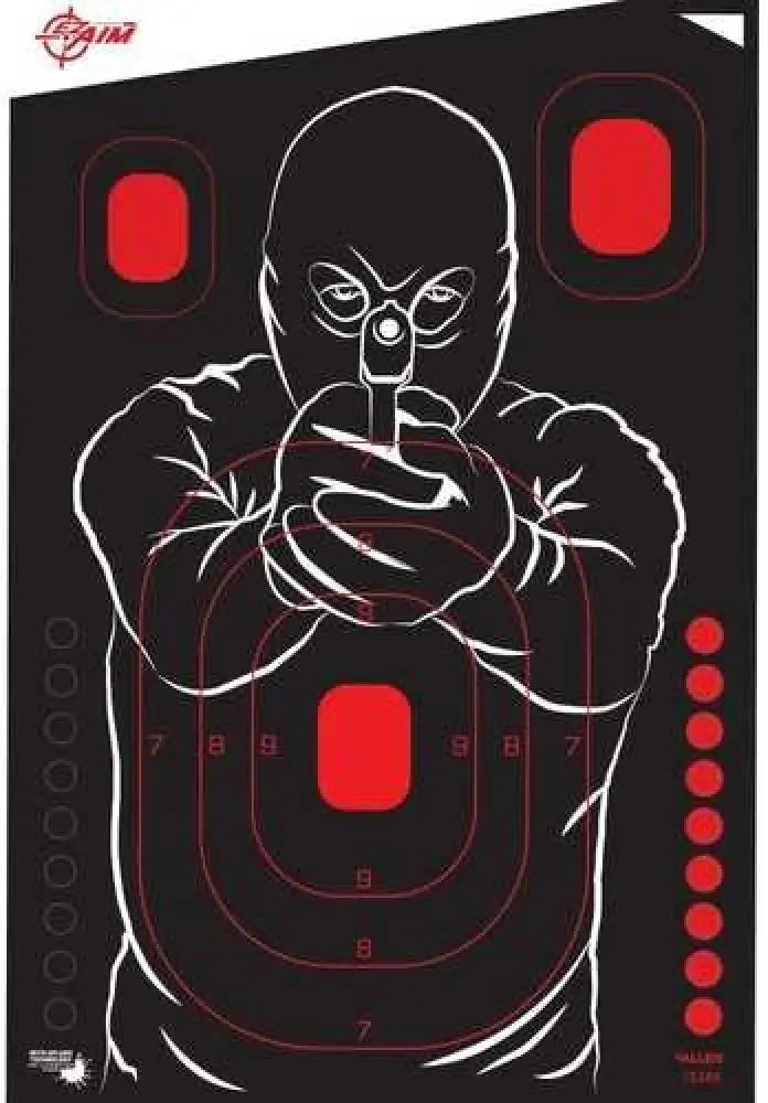 Allen Ez Aim Non-adhesive Bad Guy 12x18’’ 5 Pack 15249