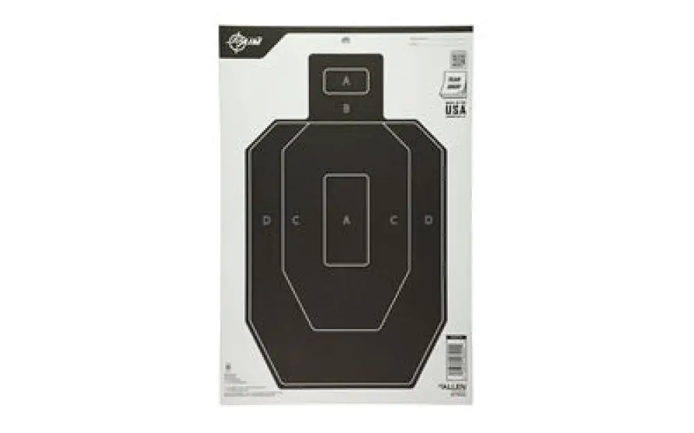 Allen Ez Aim Paper 12x18 Ipsc 50 Pack Buy at Faith and Freedom Outdoors - Paper Targets