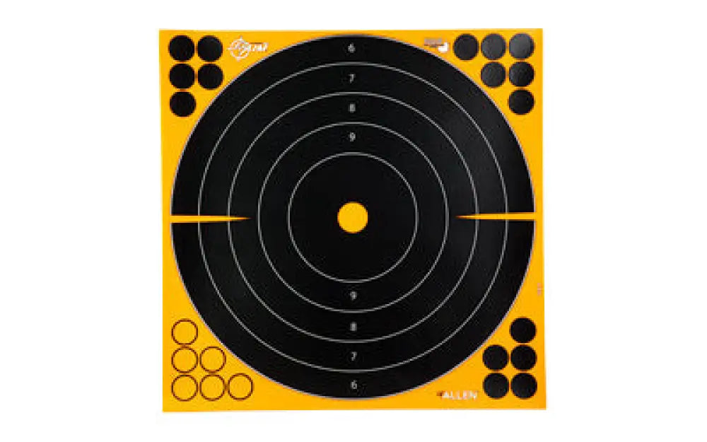 Allen Ez Aim Splash 12’’bullseye 10 Pack Buy at Faith and Freedom Outdoors - Paper Targets