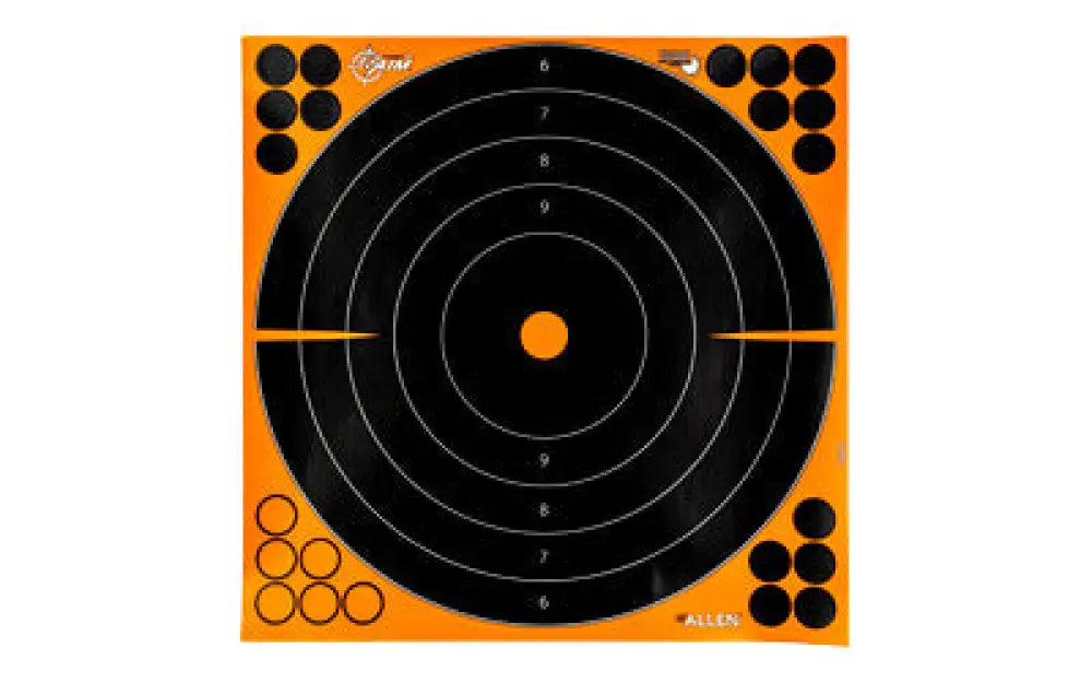 Allen Ez Aim Splash 12’’bullseye 25 Pack Buy at Faith and Freedom Outdoors - Paper Targets
