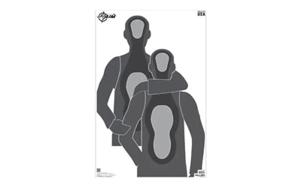 Allen Ezaim Hostage Situ 23x35 50 Pack Buy at Faith and Freedom Outdoors - Paper Targets
