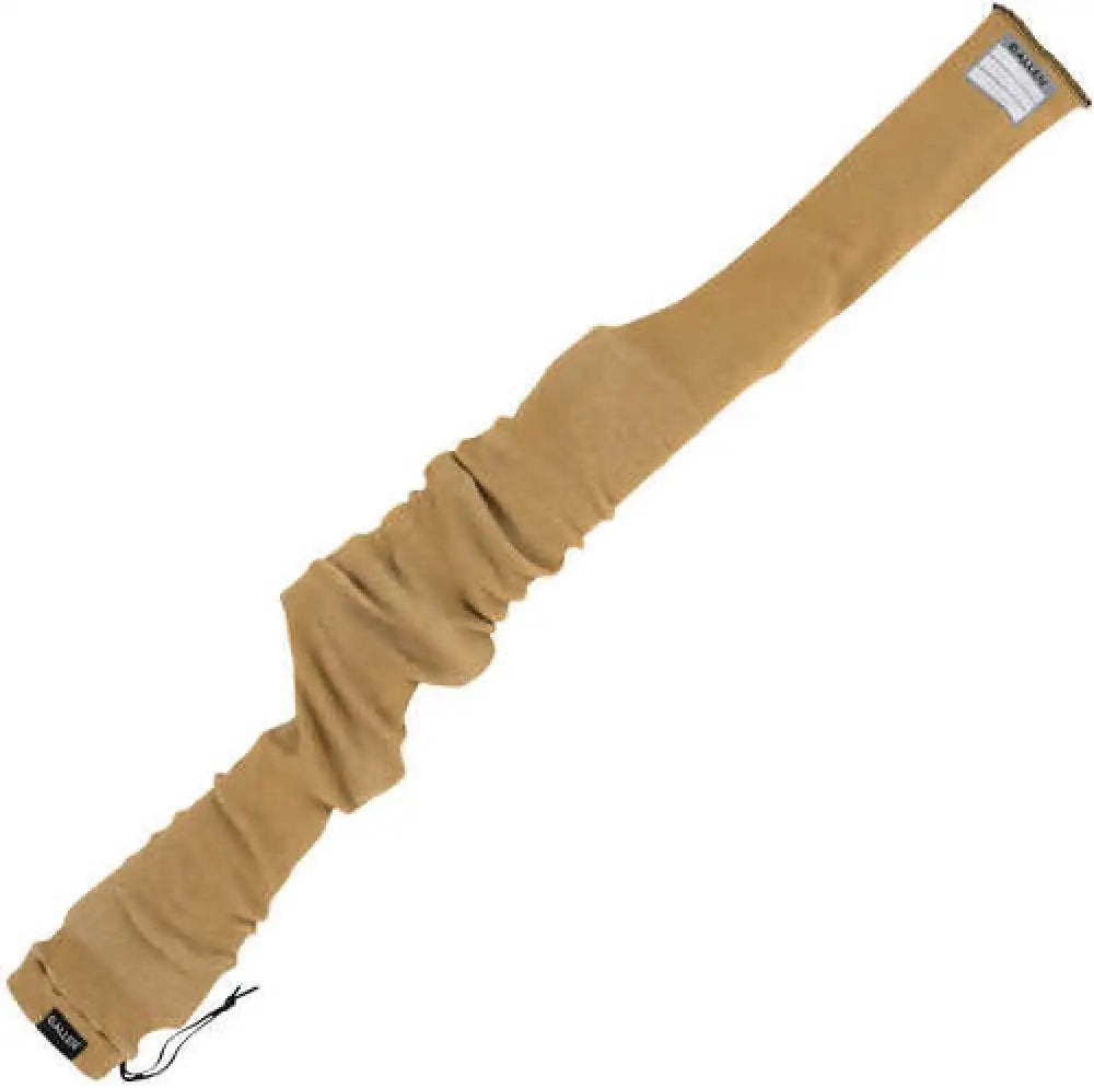 Allen Firearm Sock Made of Coyote Silicone-treated Knit with Custom Id Labeling Holds Rifles Scope or Shotgun - 13172