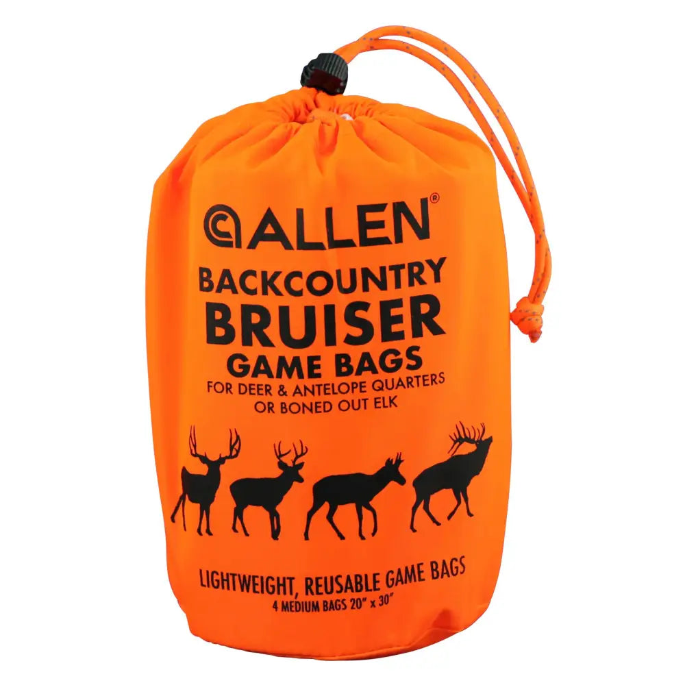 Allen Game Processing Backcountry Bruiser Deer Back Set 20x30 Pack of 4 Buy at Faith and Freedom Outdoors