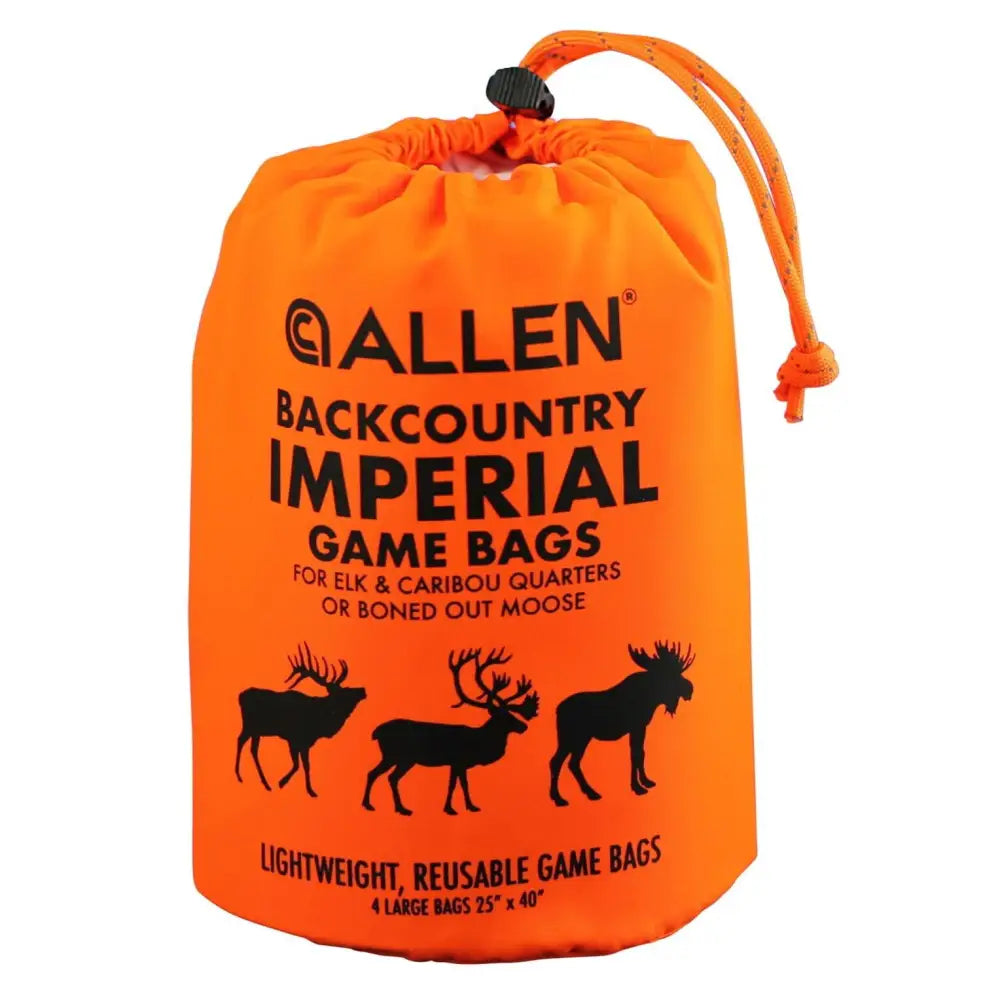 Allen Game Processing Backcountry Imperial Elk Bag Set 25x40 Pack of 4 Buy at Faith and Freedom Outdoors