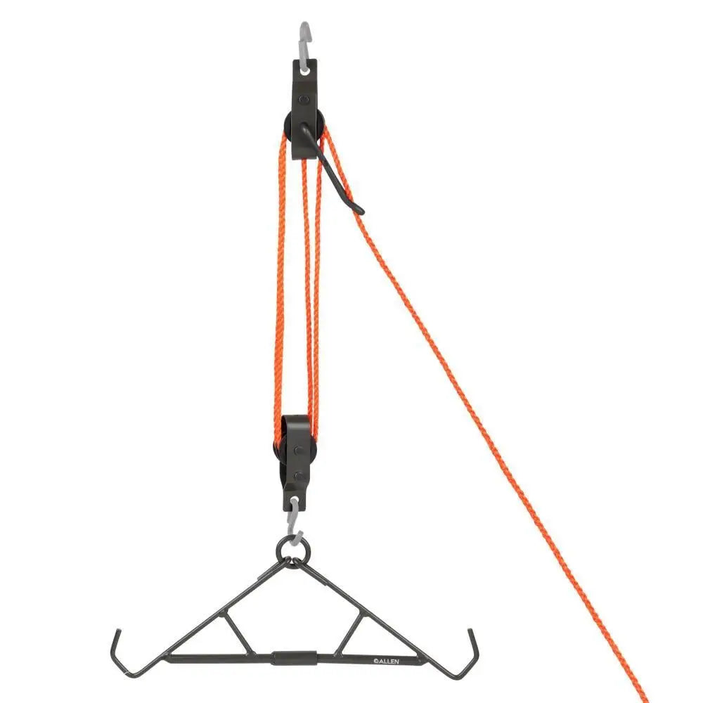 Allen Game Processing Takedown Gambrel and Hoist Steel 500 Lbs Orange Buy at Faith and Freedom Outdoors