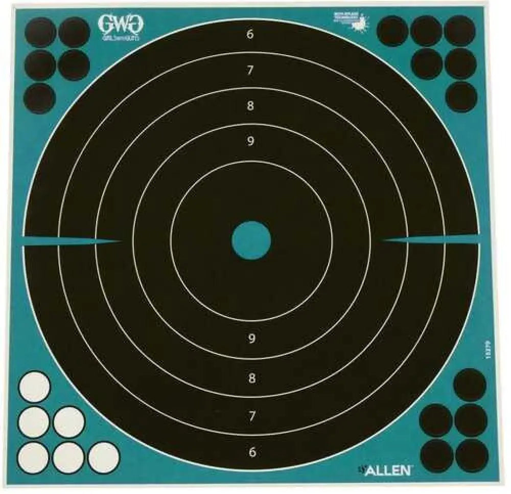 Allen Girls with Guns Splash Adhesiv 12 Bullseye 5pk - 15279