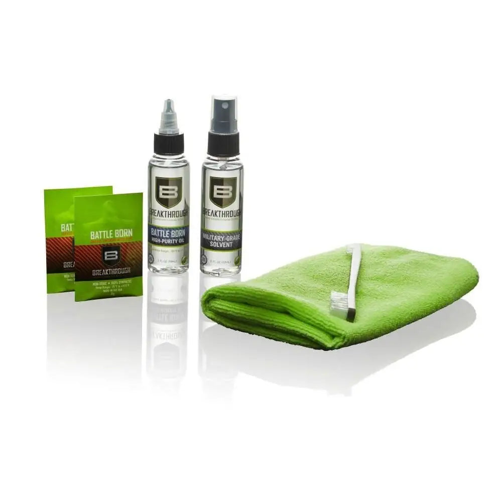 Allen Gun Cleaning Kits Breakthrough Clean Technologies 101 Basic Kit Green Buy at Faith and Freedom Outdoors