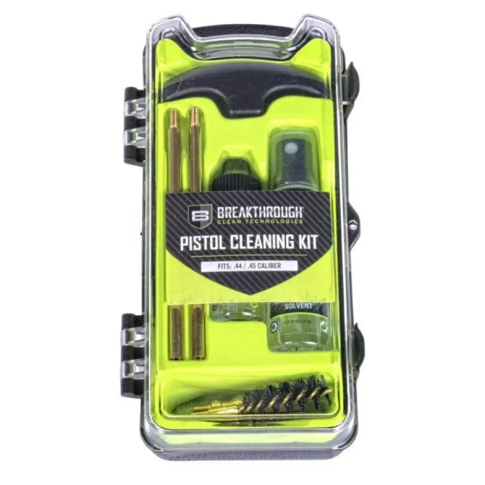 Allen Gun Cleaning Kits Breakthrough Clean Technologies Vision Series Pistol Kit 44/.45 Cal Buy at Faith and Freedom