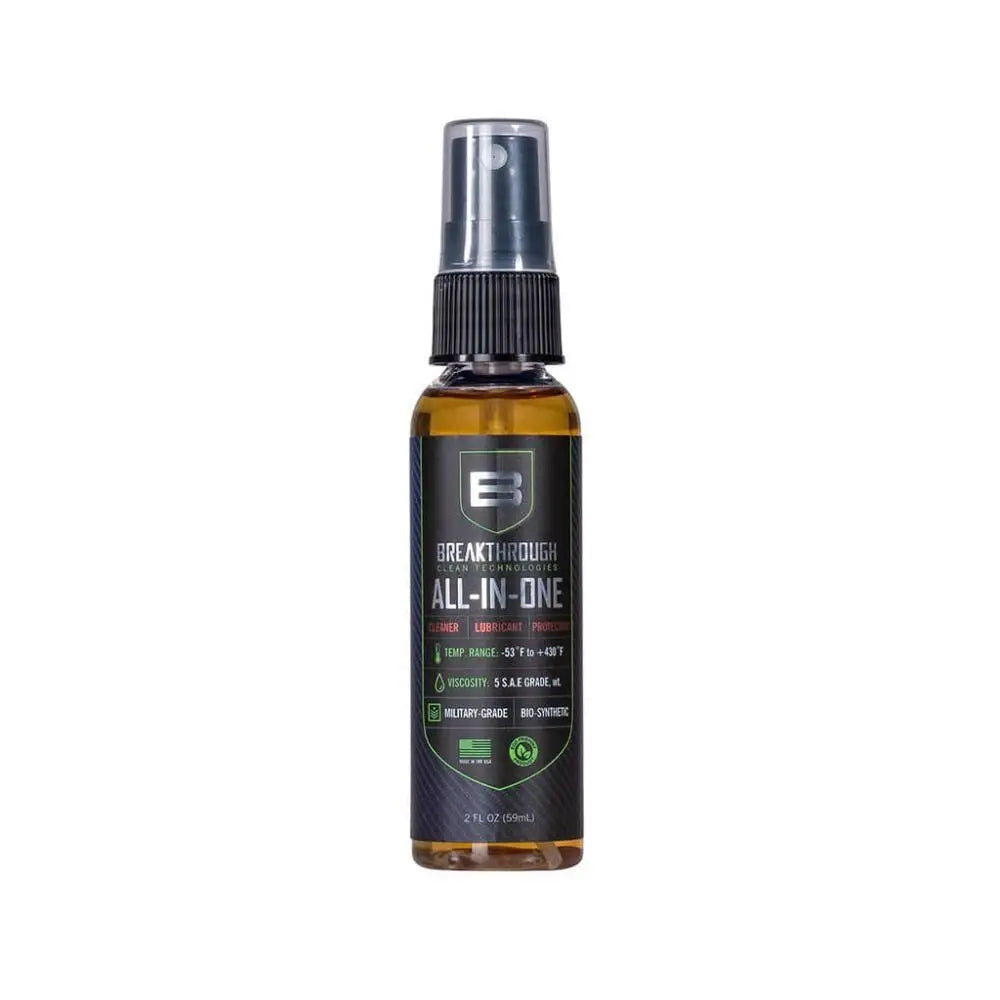 Allen Gun Oils & Cleaning Solvents Breakthrough Clean Technologies Bio-synthetic All-in-one Clp 2 Oz Pump Spray Bottle