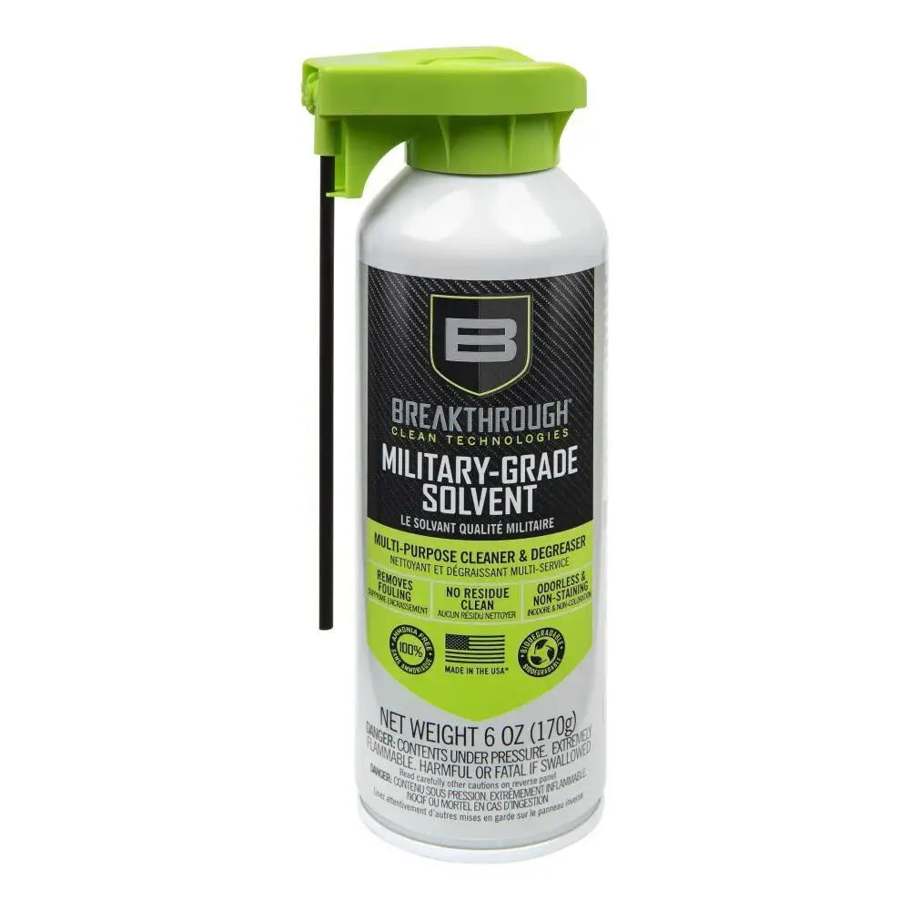 Allen Gun Oils & Cleaning Solvents Breakthrough Clean Technologies Military Grade Solvent 6 Oz Aerosol Buy at Faith