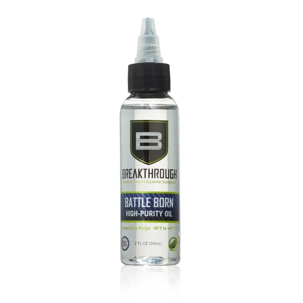 Allen Gun Oils & Cleaning Solvents Breakthrough Clean Technologies Battle Born High-purity Oil 2 Oz Bottle Clear Buy