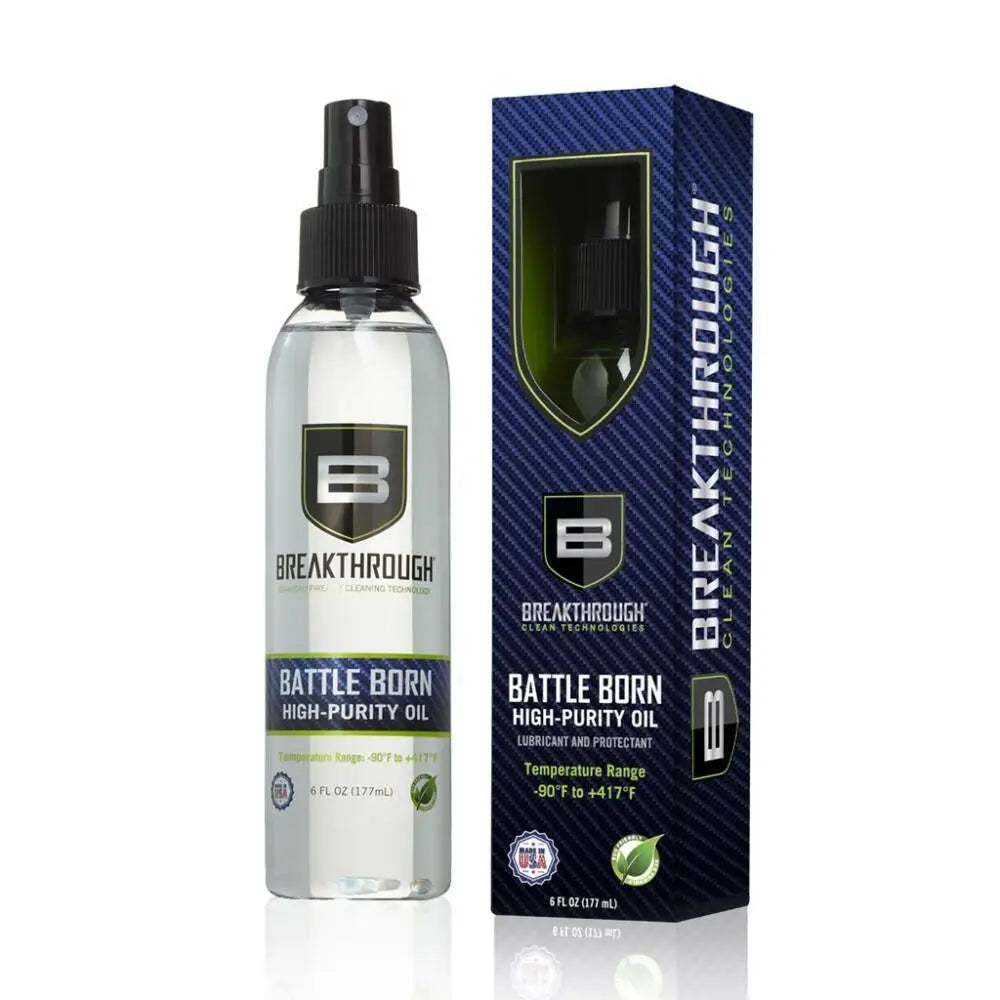 Allen Gun Oils & Cleaning Solvents Breakthrough Clean Technologies Battle Born High-purity Oil 6 Oz Bottle Clear Buy
