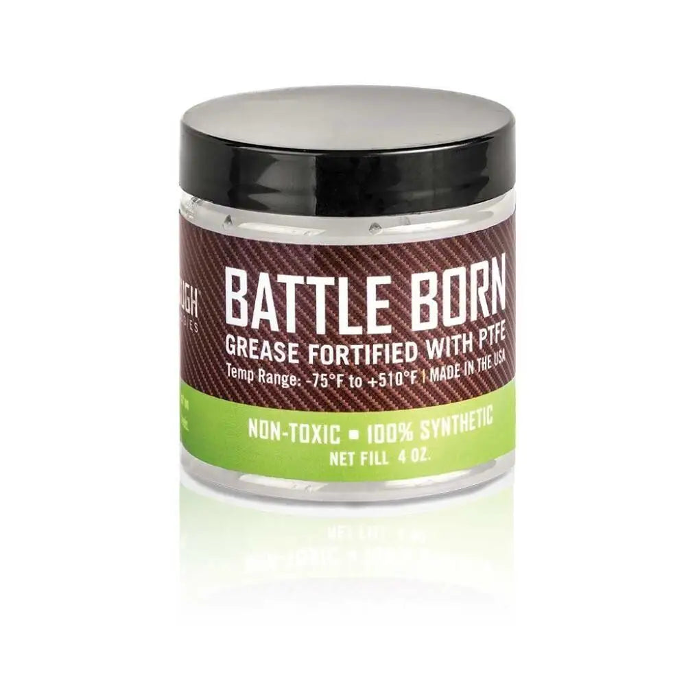 Allen Gun Oils & Cleaning Solvents Breakthrough Clean Technologies Battle Born Grease with Ptfe 4 Oz Jar Clear Buy