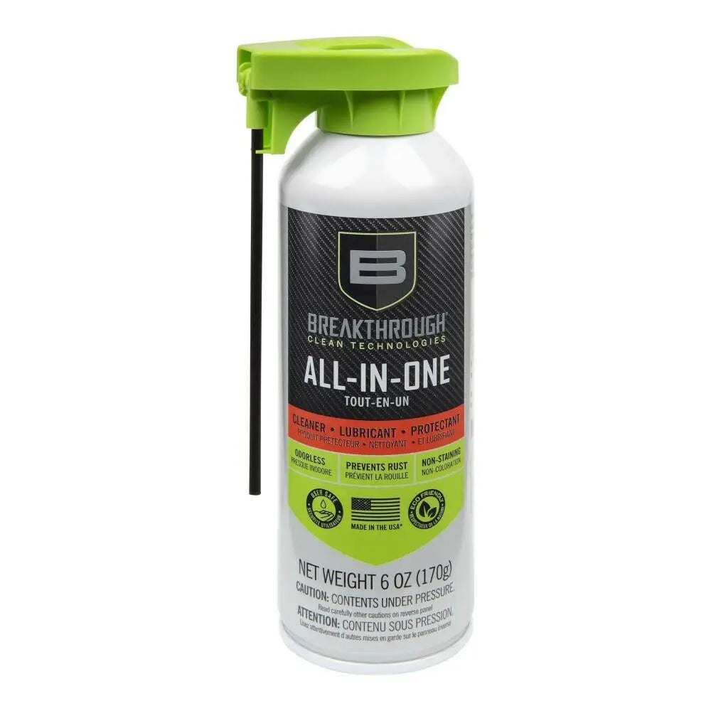 Allen Gun Oils & Cleaning Solvents Breakthrough Clean Technologies All-in-one Clp 6 Oz Aerosol Buy at Faith and Freedom
