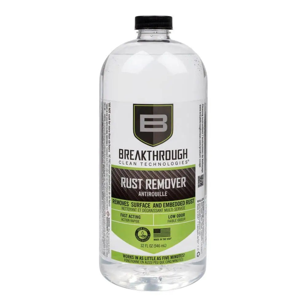 Allen Gun Oils & Cleaning Solvents Breakthrough Clean Technologies Rust Remover 32 Oz Bottle Buy at Faith and Freedom