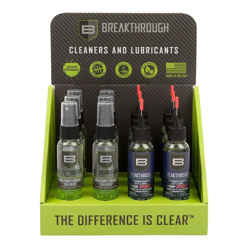 Allen Gun Oils & Cleaning Solvents Breakthrough Clean Technologies Cleaner and Lubricant Mini 12 Pack Display Buy
