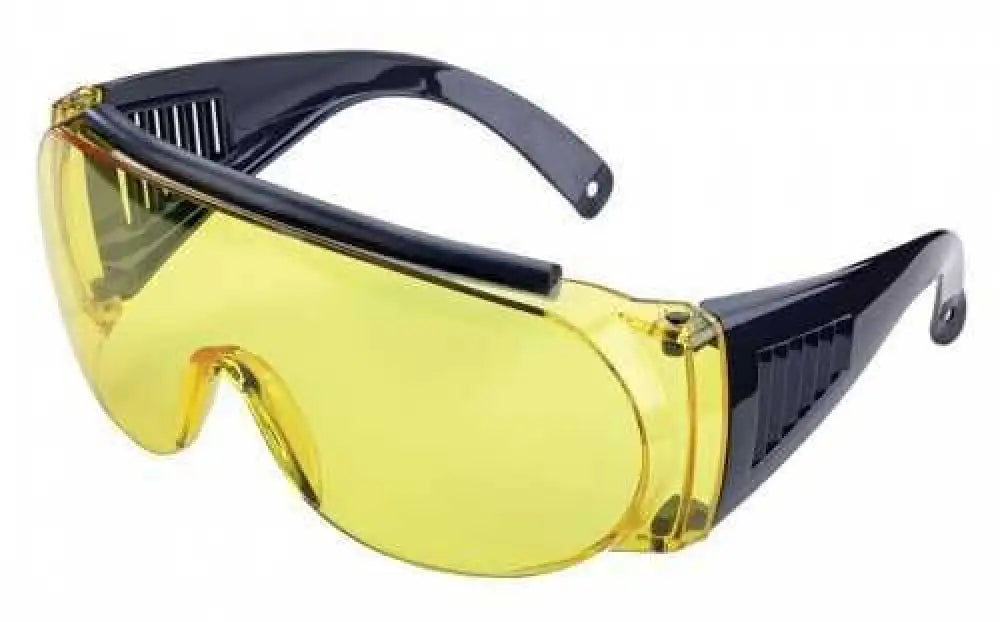 Allen Over Shooting & Safety Glasses Yellow Lens W/black Frame - 2170