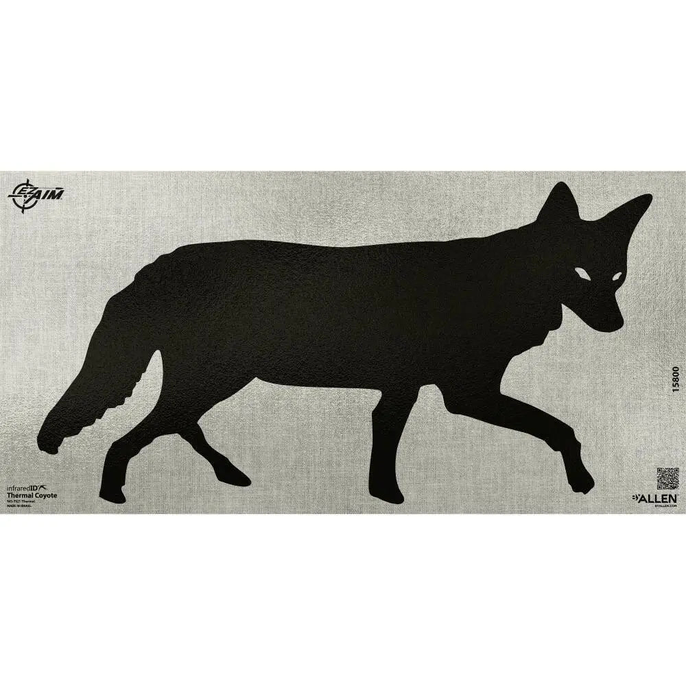Allen Paper Targets Ez Aim Thermal Id Coyote Target 24’’x12’’ Grey Buy at Faith and Freedom Outdoors