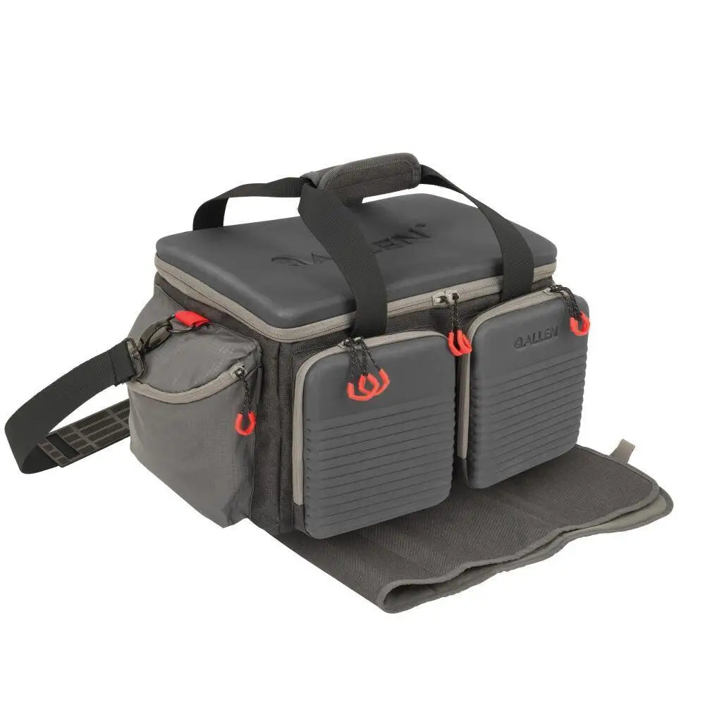Allen Range Bags Competitor Premium Molded Lockable Bag with Fold Up Gun Mat Grey Buy at Faith and Freedom Outdoors