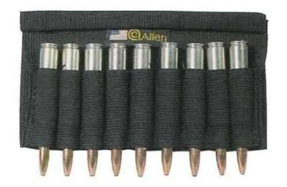 Allen Rifle Buttstock/cartridge Holder Black - 206
