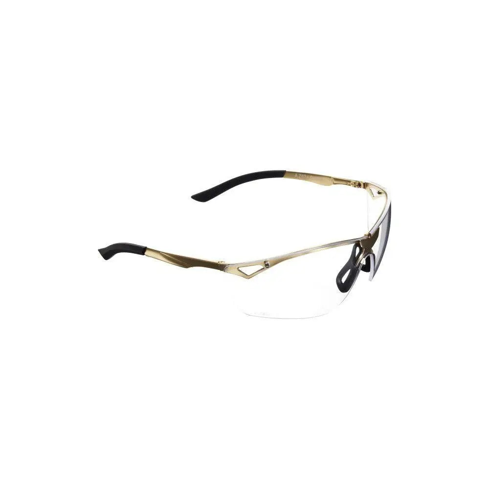 Allen Shooting Glasses Girls with Guns Afire Protective Safety Anti-scratch/fog/uv Coated Gold with Clear Lens Buy