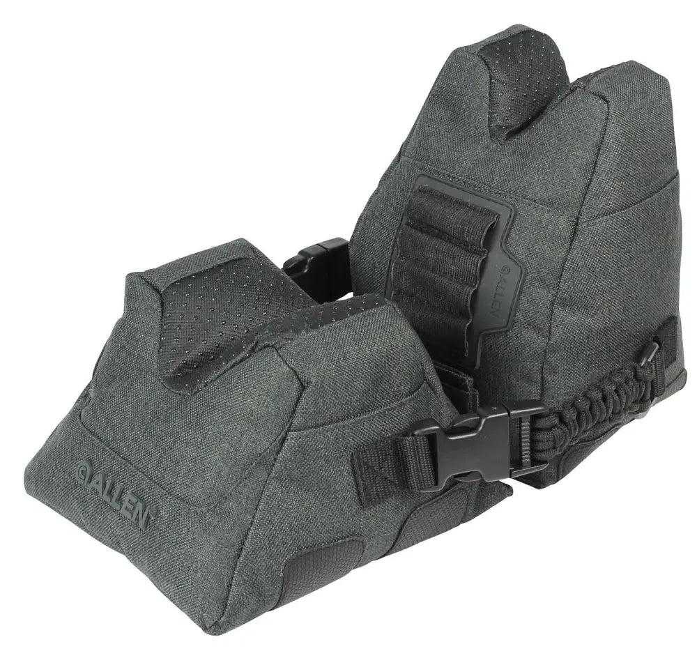 Allen Shooting Rests Eliminator Filled Bench Bag Front and Rear Set Grey Buy at Faith and Freedom Outdoors