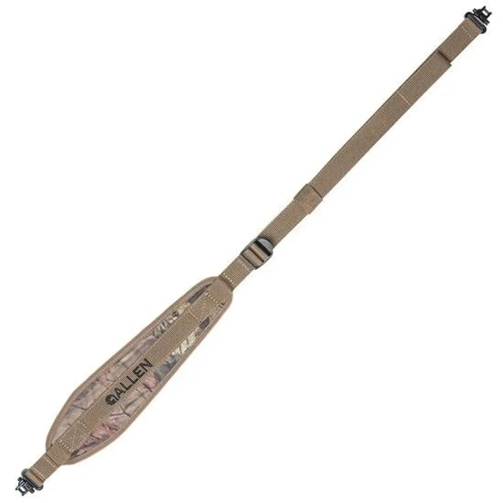 Allen Slings Gunnison Neoprene Sling with Swivels Tan Mossy Oak Camo Buy at Faith and Freedom Outdoors