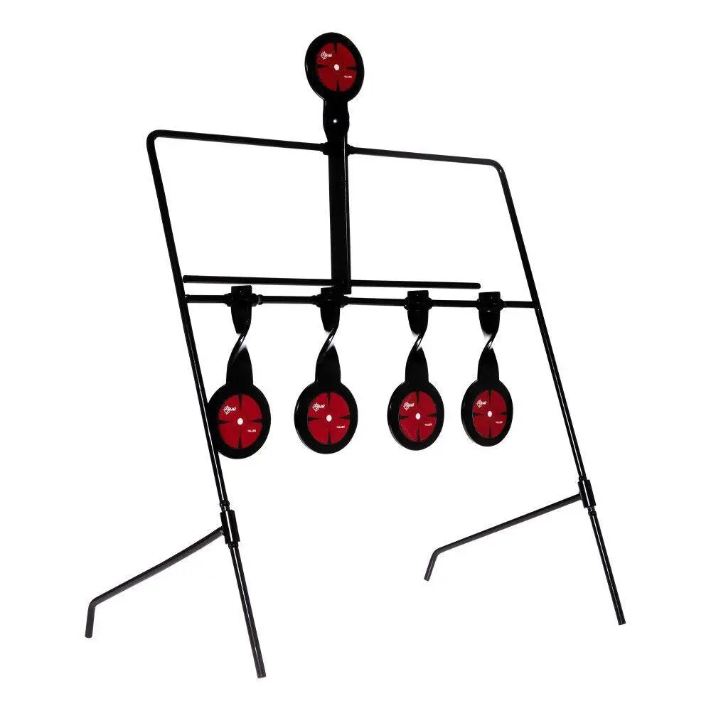 Allen Steel Targets Ez-aim Deflector Resetting Spinner Target System 16’’w x 22.25’’h Black/red Buy at Faith