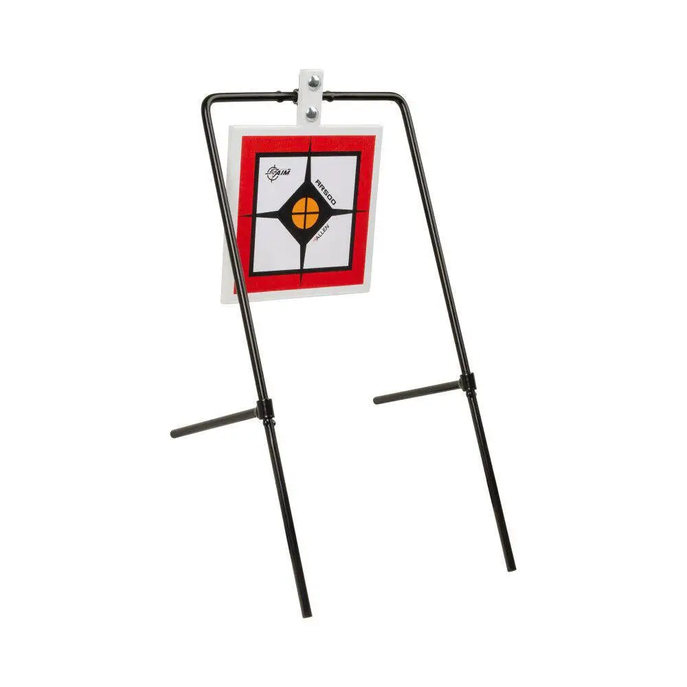 Allen Steel Targets Ez-aim Hardrock Ar500 Square Spinner Target & Stand for Rimfire Rounds Centerfire Pistols 9.5’’w x