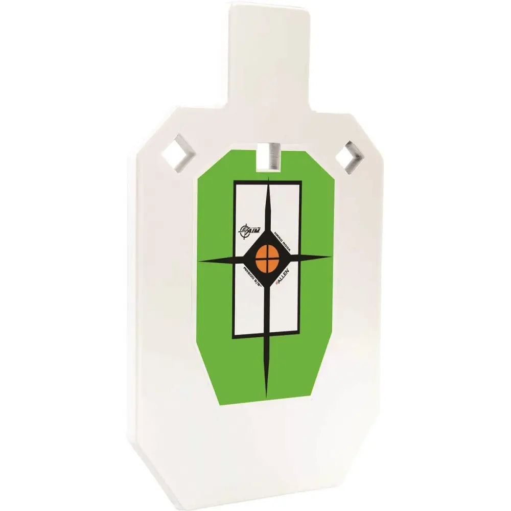 Allen Steel Targets Hardrock Ar500 3/8’’ Ipsc Target 10’’x6’’ Sileft Handouette Buy at Faith and Freedom Outdoors