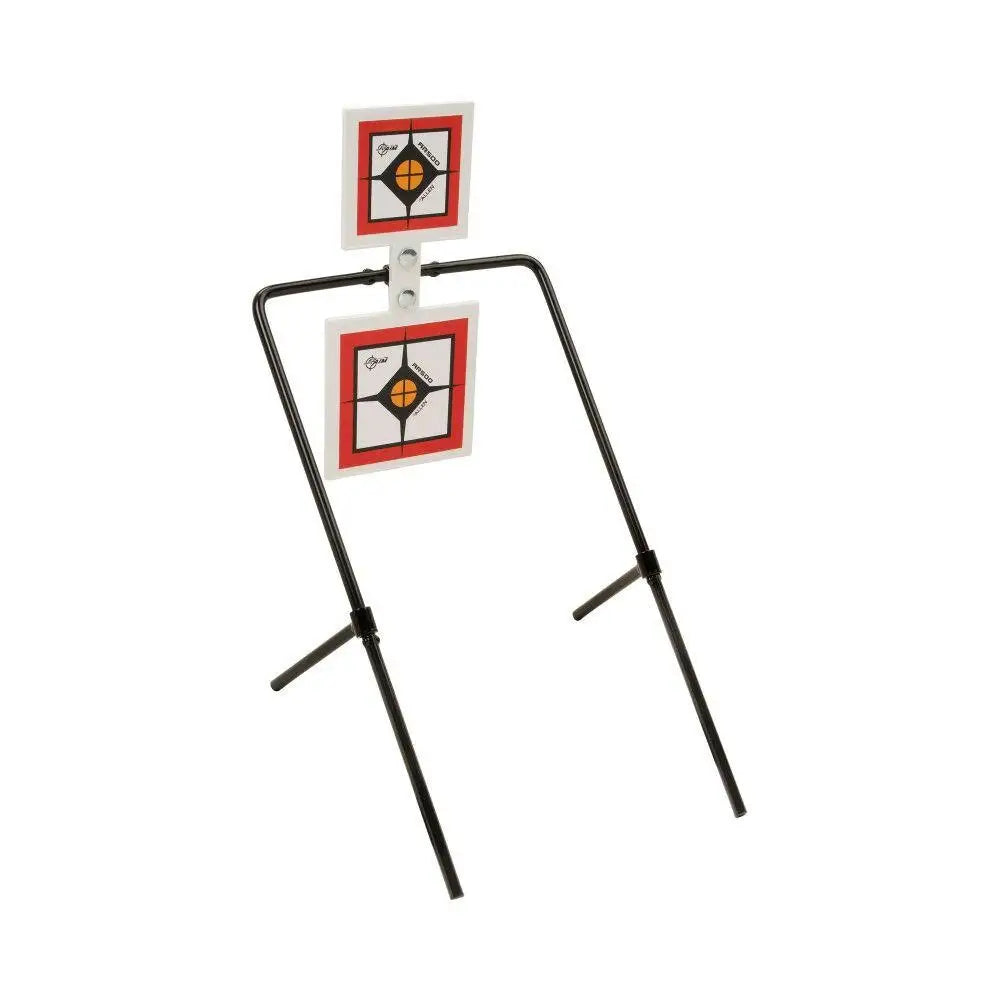 Allen Target Stands & Accessories Ez-aim Hardrock Ar500 Square Spinner Targets Stand for Rimfire Rounds Centerfire