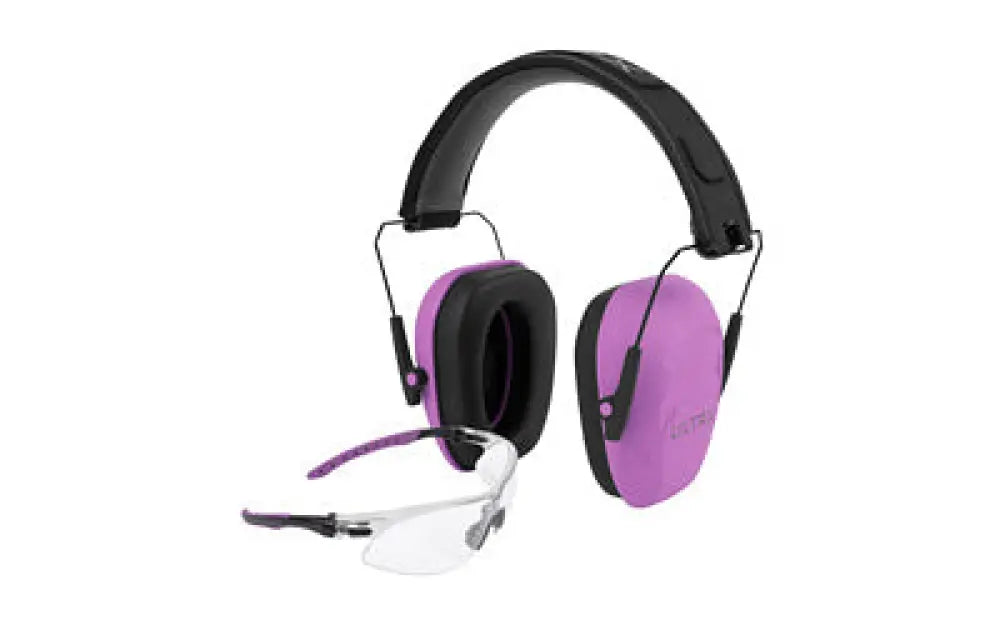 Allen Ultrx Shield Combo Plum Buy at Faith and Freedom Outdoors - Ear Protection - Earmuff