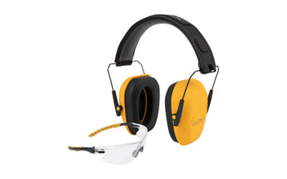 Allen Ultrx Shield Combo Yellow Buy at Faith and Freedom Outdoors - Ear Protection - Earmuff
