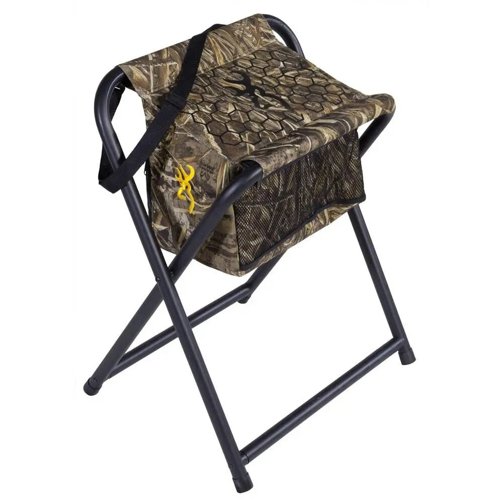 Alps Brands Blind Chairs Browning Steadyready Seat / Hunting Stool Realtree Max-5 Buy at Faith and Freedom Outdoors