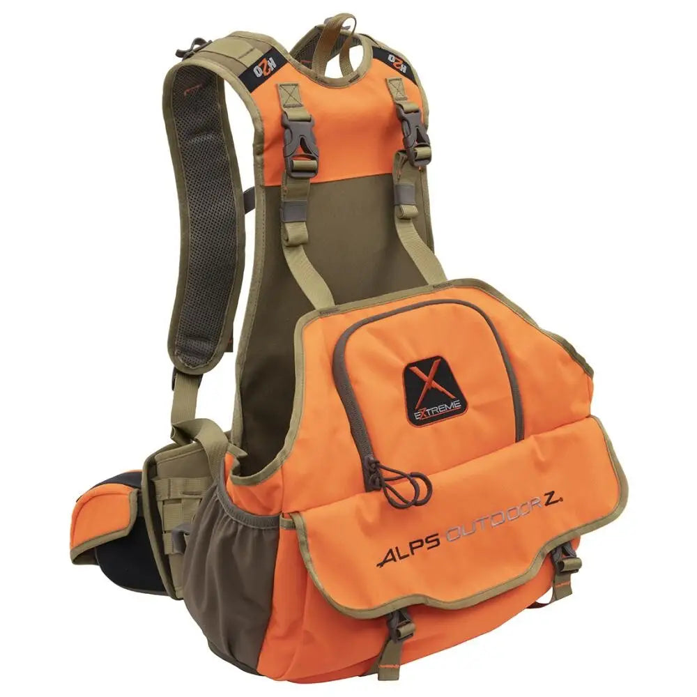 Alps Brands Shooting Vests Alps Outdoorz Upland Game Vest x 2.0 Blaze Orange with Adjustable Belt Buy at Faith