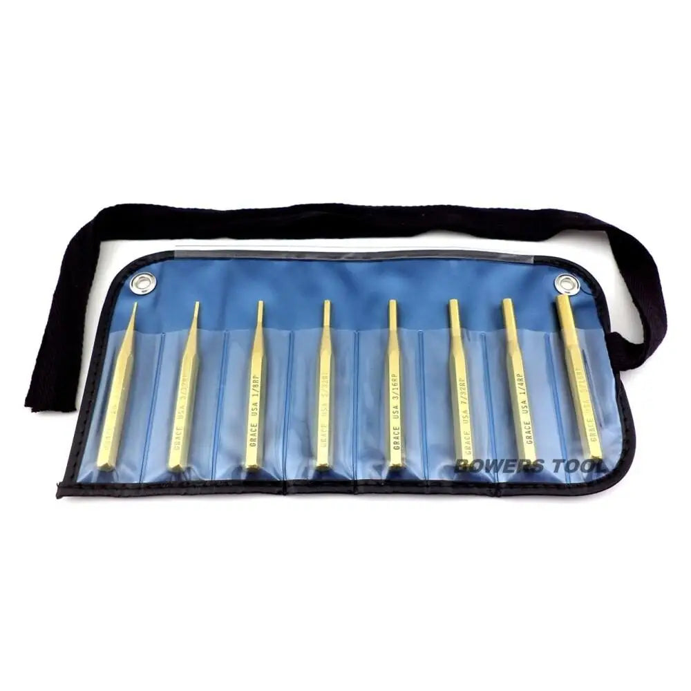 Altus Brands Llc - Pro-ears Punches - Grace Usa Brass Punch Set 8/ct Buy at Faith and Freedom Outdoors