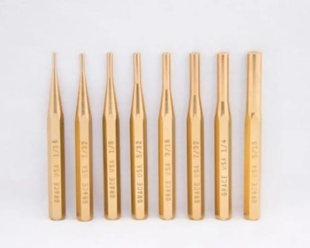 Altus Brands Llc - Pro-ears Punches - Grace Usa Gun Care Brass Pin Punch Set Buy at Faith and Freedom Outdoors