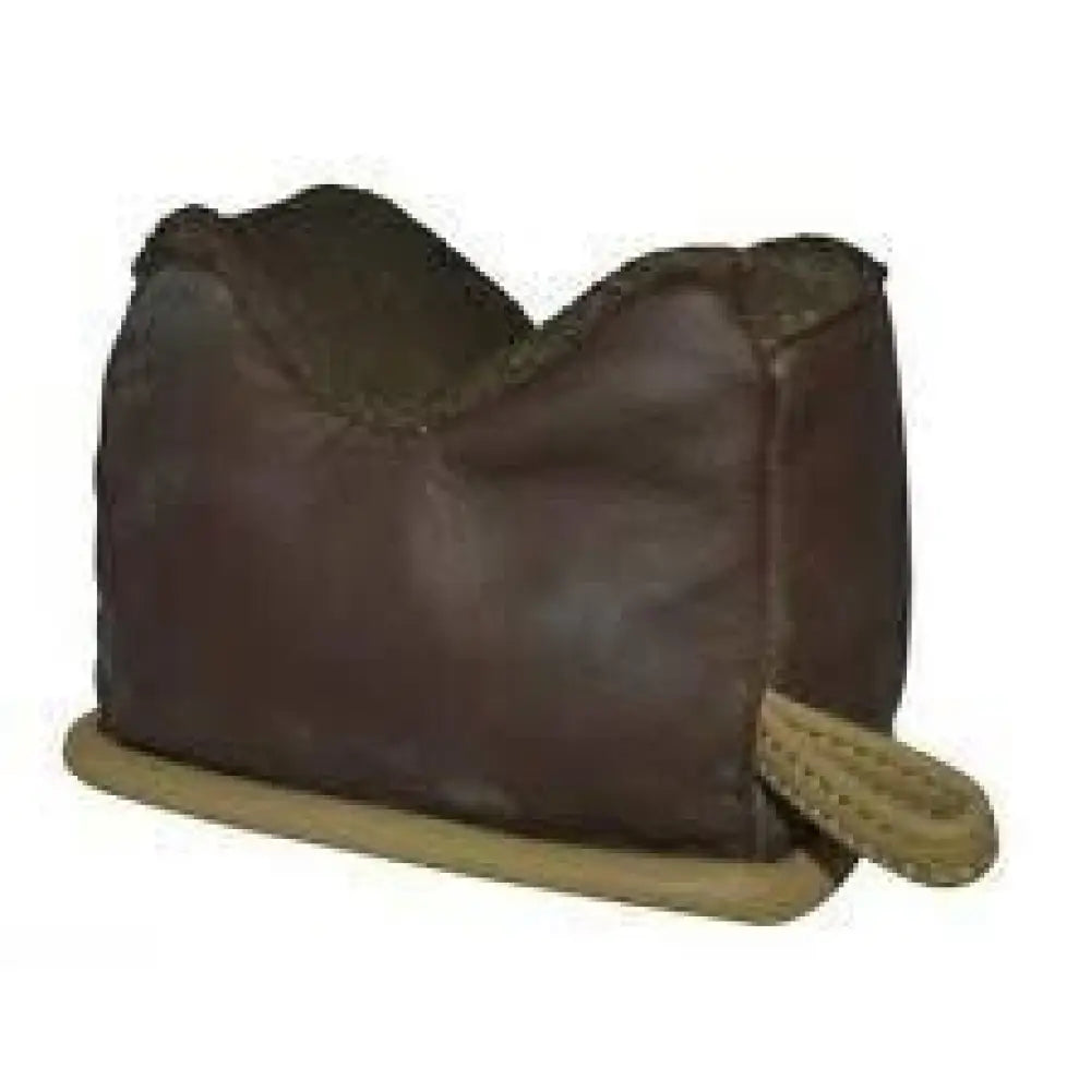 Altus Brands Llc - Pro-ears Shooting Rests - Benchmaster All Leather Bench Bag Filled Small Buy at Faith and Freedom