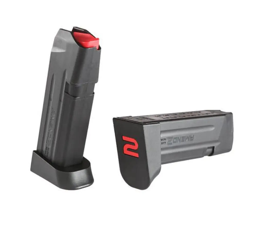 Amend2 Handgun Magazines A2-19 Polymer Magazine Black for Glock 19 9mm Luger 15/rd Buy at Faith and Freedom Outdoors