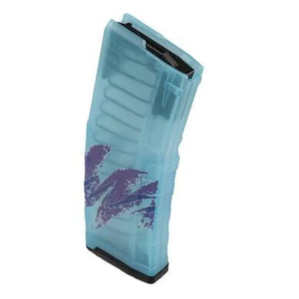 Amend2 Rifle Magazines Ar-15 Mod c Teal Printed Jazz Magazine 5.56mm/223 Rem 30 Round Buy at Faith and Freedom Outdoors