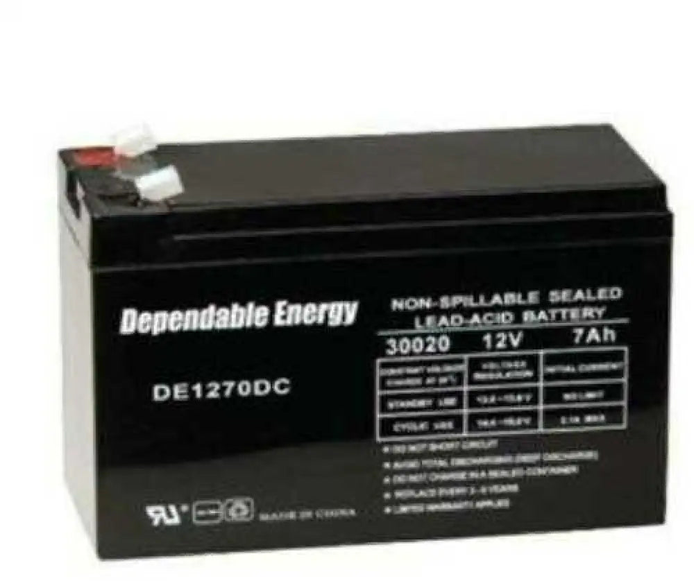 American Hunter Dependable Energy Battery Rechargeable 12 Volts 7 Amps De30020 - De-30020